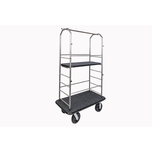 Easy-Mover Condo Cart, Stainless Steel